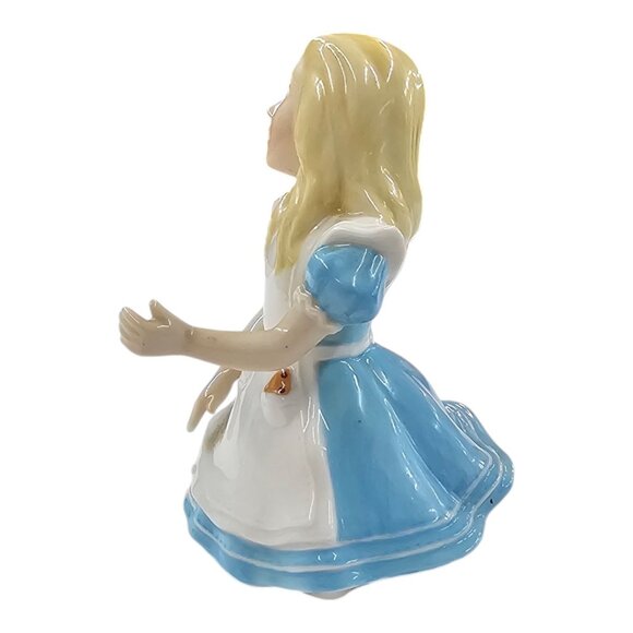 Department 56 Alice In Wonderland Porcelain Vintage Candle Crown Collections - Picture 3 of 12